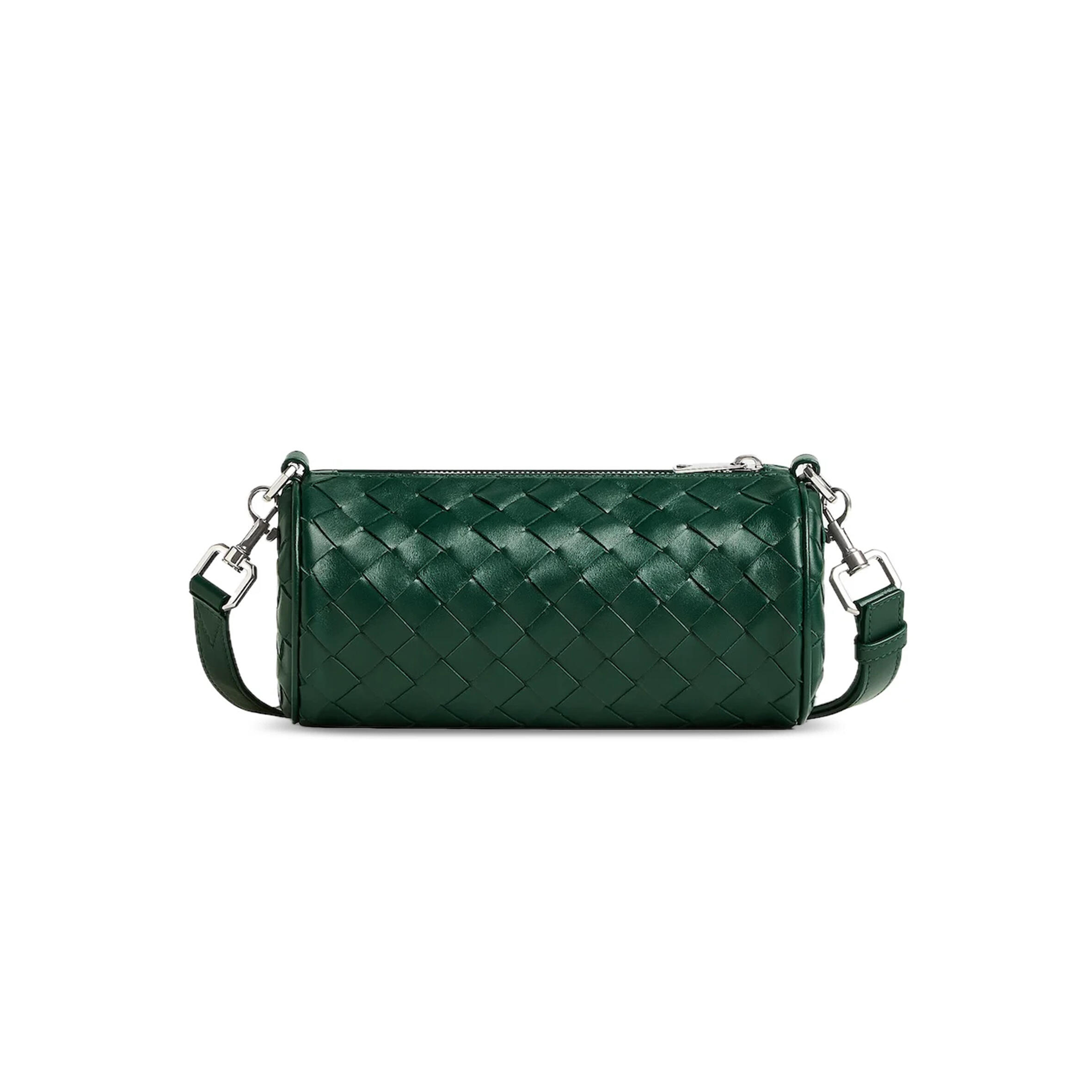 BOTTEGA VENETA MINI INTRECCIATO CYLINDER BAG 777391V2HL13048 (20.5*10.5*10.5cm)